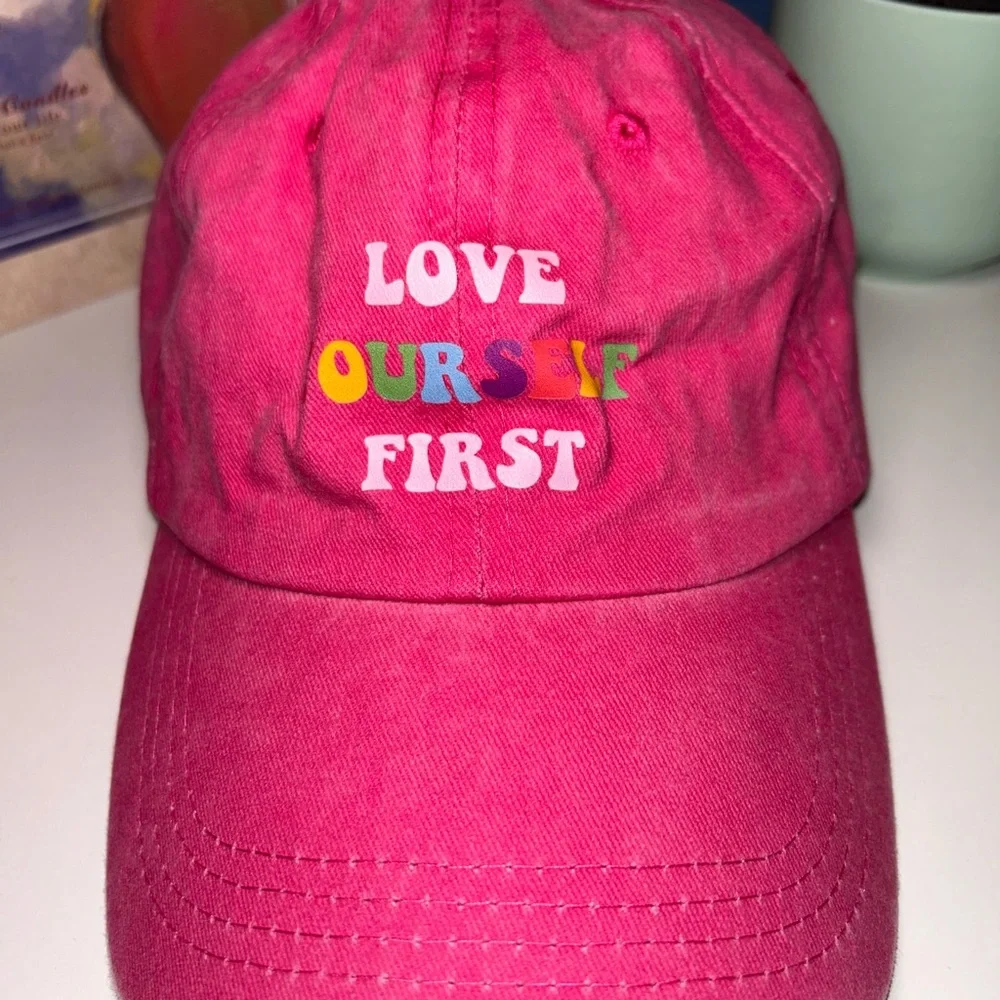 WOMENS LOVE YOURSELF FIRST CAP
